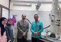 Electron microscope Mansoura posts Visit of the student exchange delegation from Menoufia Medicine